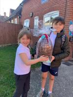 Lucky winners from West Lynn School